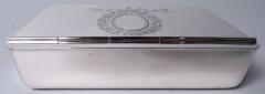  Reed Barton Antique Reed Barton Edwardian Regency Sterling Silver Box - 4160632