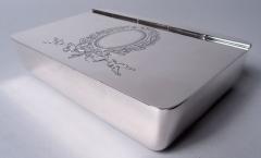  Reed Barton Antique Reed Barton Edwardian Regency Sterling Silver Box - 4160634