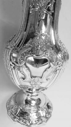  Reed Barton Antique Reed Barton Sterling Silver 7 Inch Vase in Louis XV Pattern - 4045776