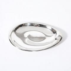  Reed Barton Mid Century Sterling Silver Sculptural Amorphic Tray signed Reed Barton - 4720164