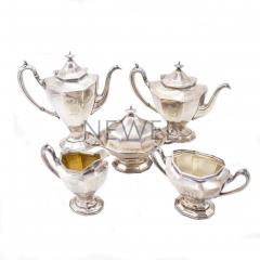  Reed Barton Reed and Barton Silver Plate Tea and Coffee Service Set - 4732925