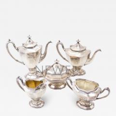  Reed Barton Reed and Barton Silver Plate Tea and Coffee Service Set - 4732949