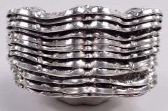  Reed Barton Set of 12 Reed Barton Francis I Sterling Silver Nut Dishes - 4388446