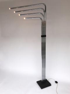  Reggiani Floor Lamp Metal Chrome by Reggiani Italy 1970s - 520087