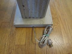  Reggiani Italian Modern Travertine Floor Lamp by Reggiani - 4487500