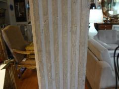  Reggiani Italian Modern Travertine Floor Lamp by Reggiani - 4487513