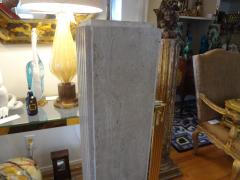  Reggiani Italian Modern Travertine Floor Lamp by Reggiani - 4487557