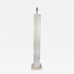  Reggiani Italian Modern Travertine Floor Lamp by Reggiani - 4490970