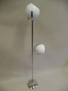  Reggiani Pair of Italian Mid Century Modern Space Age Floor Lamps by Reggiani - 1775437