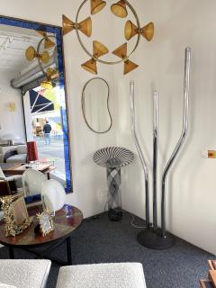  Reggiani Tall Organ Modular Tube Metal Chrome Floor Lamp by Reggiani Italy 1970s - 2466369