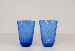  Reijmyre Glasbruk Art Deco Set of 5 Glass Vases Reijmyre Sweden 1940s - 2451879