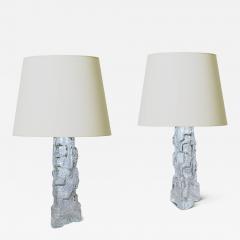  Reijmyre Glasbruk Pair of Table Lamps by Reijmyre Glasbruk - 4465559