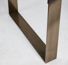 Restoration Hardware Glass and Steel desk by Anthony Cox for RH - 4364153