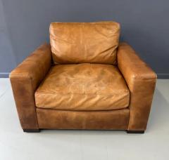  Restoration Hardware Maxwell Leather Lounge Chair by Restoration Hardware - 4126511