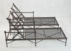  Restoration Hardware Pair of Restoration Hardware Catalina Aluminum Outdoor Lounge Chairs - 4580775