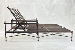  Restoration Hardware Pair of Restoration Hardware Catalina Aluminum Outdoor Lounge Chairs - 4580777