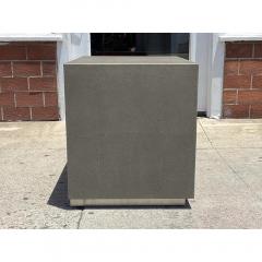  Restoration Hardware Restoration Hardware Faux Shagreen Nightstand End or Side Table - 3707964