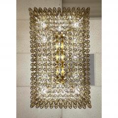  Restoration Hardware Restoration Hardware Luminaire Chiara Chandelier Brass Smoked Glass - 4530049