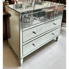  Restoration Hardware Restoration Hardware Mirrored Art Deco Style Chest of Drawers Nightstand Commode - 3180961
