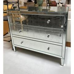  Restoration Hardware Restoration Hardware Mirrored Art Deco Style Chest of Drawers Nightstand Commode - 3180987