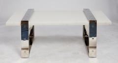 Restoration Hardware Stainless Steel Coffee Table by Anthony Cox for RH - 4364218