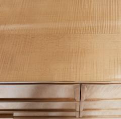 Restoration Hardware Sycamore and Nickel Chest of Drawers - 4370300