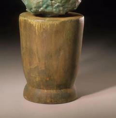  Richard A Hirsch Richard Hirsch Ceramic Altar Bowl with Weapon Sculpture 2000 - 3541796