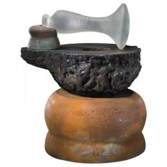  Richard A Hirsch Richard Hirsch Ceramic Mortar and Blown Glass Pestle Sculpture 10 2004 - 3541637