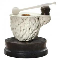  Richard A Hirsch Richard Hirsch Ceramic Mortar and Glass Pestle Sculpture 1 2020 - 3541753