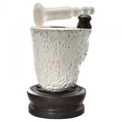  Richard A Hirsch Richard Hirsch Ceramic Mortar and Glass Pestle Sculpture 4 2020 - 3541733