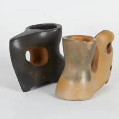  Richard A Hirsch Richard Hirsch Ceramic Primal Cups with Stands 2014 - 3541300