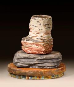  Richard A Hirsch Richard Hirsch Ceramic Scholar Rock Cup Sculpture 20 2014 - 3541852