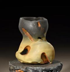  Richard A Hirsch Richard Hirsch Ceramic Scholar Rock Cup Sculpture 46 2018 - 3541861