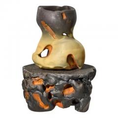  Richard A Hirsch Richard Hirsch Ceramic Scholar Rock Cup Sculpture 46 2018 - 3541864