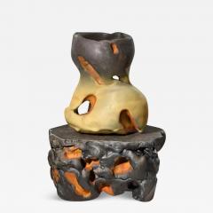  Richard A Hirsch Richard Hirsch Ceramic Scholar Rock Cup Sculpture 46 2018 - 3543991