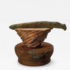  Richard A Hirsch Richard Hirsch and Peter Voulkos Ceramic Altar Bowl with Weapon 2001 - 3530063
