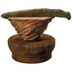  Richard A Hirsch Richard Hirsch and Peter Voulkos Ceramic Altar Bowl with Weapon 2001 - 3541361
