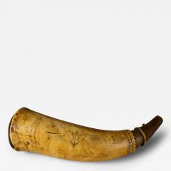  Richard Andrus Siege of Boston School Powder Horn for Richard Andrus - 3506110