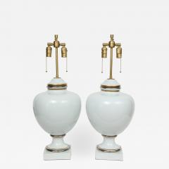  Richard Ginori Richard Ginori Porcelain Lamps - 784587