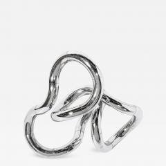  Richard X Zawitz Mid Century Polished Chrome Kinetic Tangle Sculpture by Richard X Zawitz - 3560525