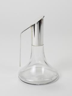  Riedel Riedel Mesa Elegant Silver Crystal Carafe Decanter Pitcher Italy 1980s - 4736005