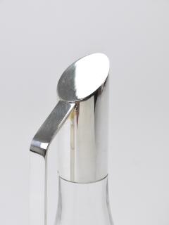  Riedel Riedel Mesa Elegant Silver Crystal Carafe Decanter Pitcher Italy 1980s - 4736006
