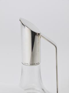  Riedel Riedel Mesa Elegant Silver Crystal Carafe Decanter Pitcher Italy 1980s - 4736008