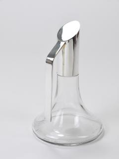 Riedel Riedel Mesa Elegant Silver Crystal Carafe Decanter Pitcher Italy 1980s - 4736012