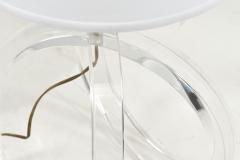  Ritts Co Shirley Herb Ritts Pair Lucite Pretzel Table Lamps Herb Ritts Astrolite 1960 - 2357062