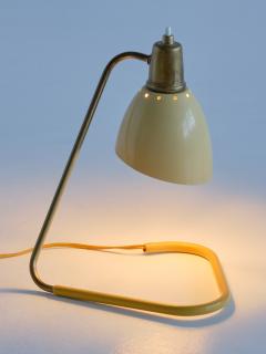  Robert Caillat Robert Caillat Table Lamp with Yellow Adjustable Shade France 1950s - 2011032