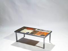  Robert Jean Cloutier French Robert and Jean Cloutier ceramic coffee table 1950s - 993031