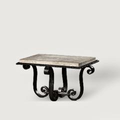  Robert Merceris French Art Deco Wrought Iron Side Table by Robert Merceris - 4055099