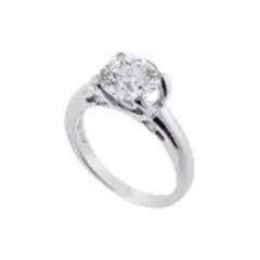  Roberto Coin Roberto Coin Platinum C Diamond Engagement Ring - 2626117