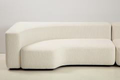  Roberto Pamio Noti Massari Renato Toso Ivory Boucle Sofa Attributed to Pamio Massari Toso for Stillwood Italy 1960 - 1875062